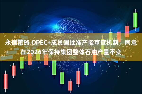 永信策略 OPEC+成员国批准产能审查机制，同意在2026年保持集团整体石油产量不变